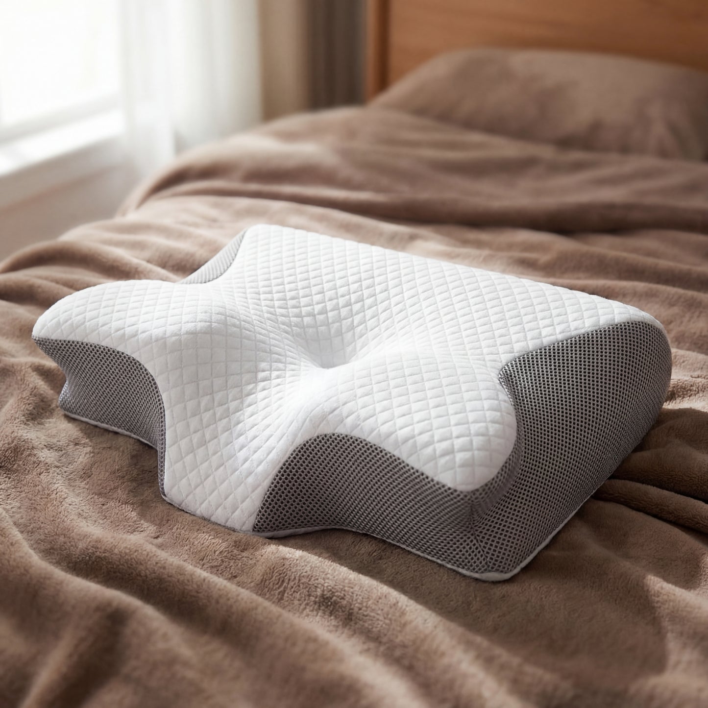 Slumbra Butterfly Ergonomic Pillow
